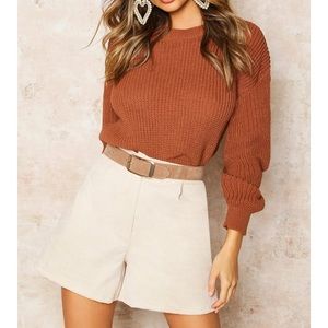 Boohoo Cropped Sweater